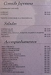 Churrascaria Palace menu