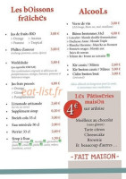 L'enchanté menu