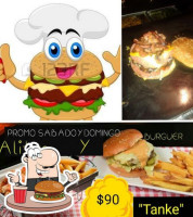 Hamburguesas Y Alitastanque food