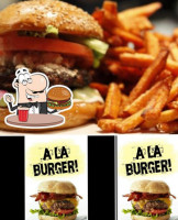 A La Burger food