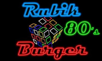 Rubik Burger 80's food