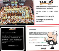 Takiro Sushi food