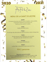 Au Fil Du Zinc menu