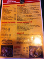 Kountry Kafe menu