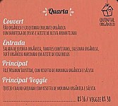 Quintal Orgânico menu