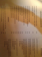 Pham's menu