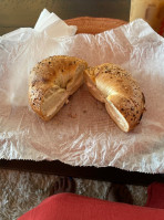 M J Hot Bagel Deli inside