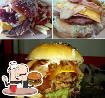 Hot And Burger Hamburguesas Con Estilo food