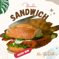 Mr J's Deli food