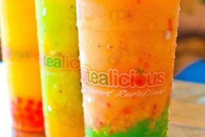 Fruitealicious Bubble Tea Smoothies food