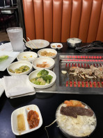 Oshio Korean Table Bbq food