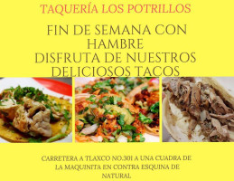 Taquería Los Potrillos food