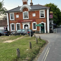 The Cricketers outside