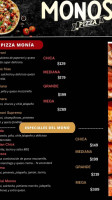 Monos Pizza food