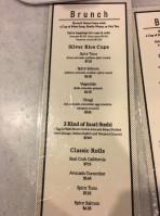 Silver Rice menu