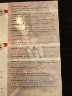 Sashimi Express menu