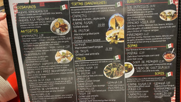 Taqueria Los Potrillos menu