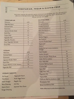 Sushi Zushi menu