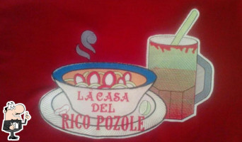 La Casa Del Rico Pozole food