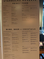 Starbucks Reserve Sodo menu