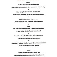 Sper Food & Farm menu