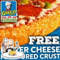 Greco Pizza food