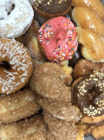 Rose Donuts And Ice Cream food