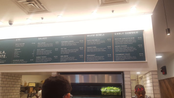 Sweetgreen menu