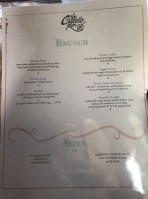 The Castello Plan menu