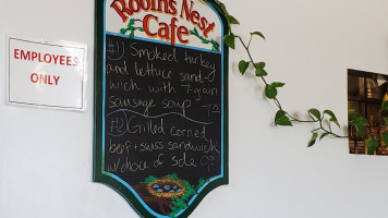 Robin's Nest Cafe inside