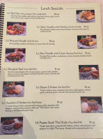 Thai Spice menu