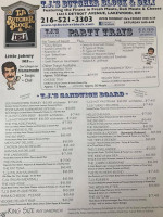 T J Butcher Block Deli menu