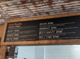 The Pit And The Peel menu