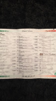 Bella Italia menu