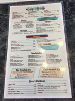 Alice's Family menu