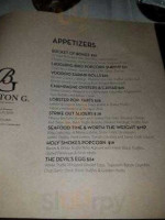 Barton G. The Miami Beach menu