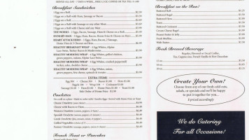 Wheatley Deli menu