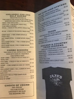 Zeke's Fish N Chips menu