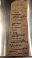 Which Wich menu