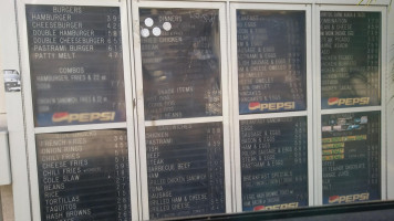 Troy Burgers 8 menu