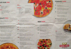 Veggie Crust menu