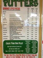 Putters menu