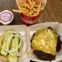 Freddy's Frozen Custard Steakburgers food