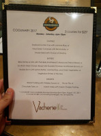 Vacherie menu