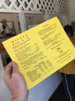 Wilkes -b-q menu