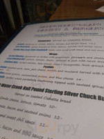 Salt Water Grille menu