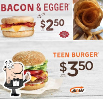 A&W Restaurant food