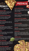 Pizzalia Arte E Gusto menu