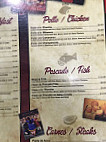 La Casa De Peinado menu