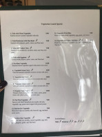 Bangkok Garden menu